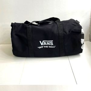 Vans Duffel bag checkered board vans spelled out logo